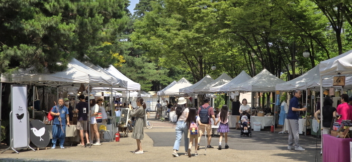 2023 청담나들목 그린 환경축제 현장.(사진 강남구)